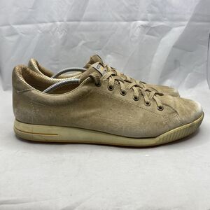 ECCO Street EVO Spikeless Golf Shoes Camel Waterproof Leather EU46 /US 12